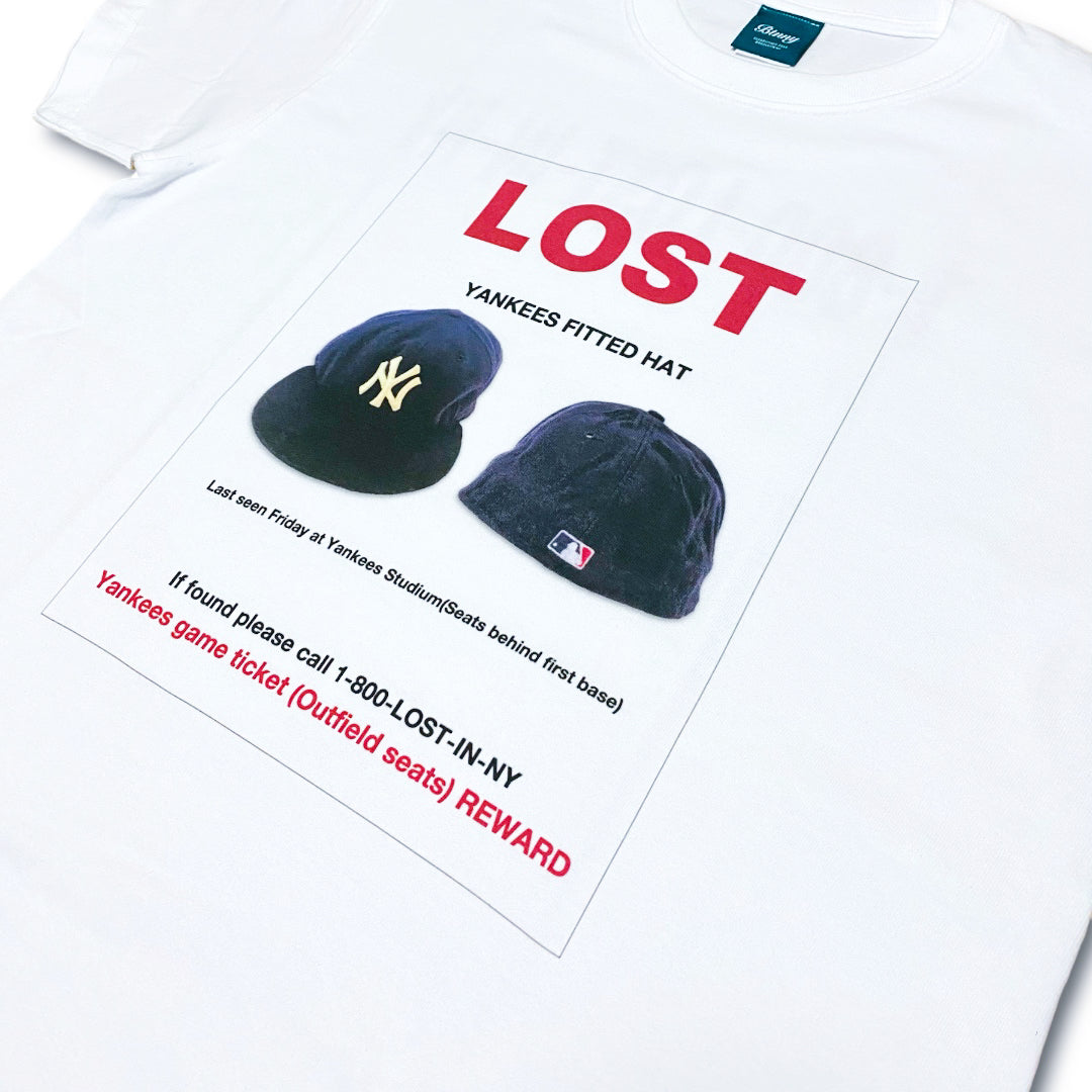 LOST IN NY(Yankees Hat) S/S T-SHIRTS