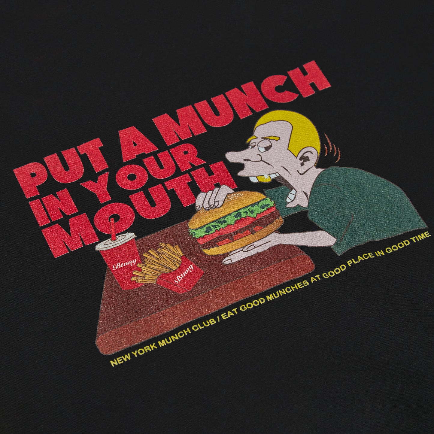 NY MUNCH CLUB S/S T-Shirts
