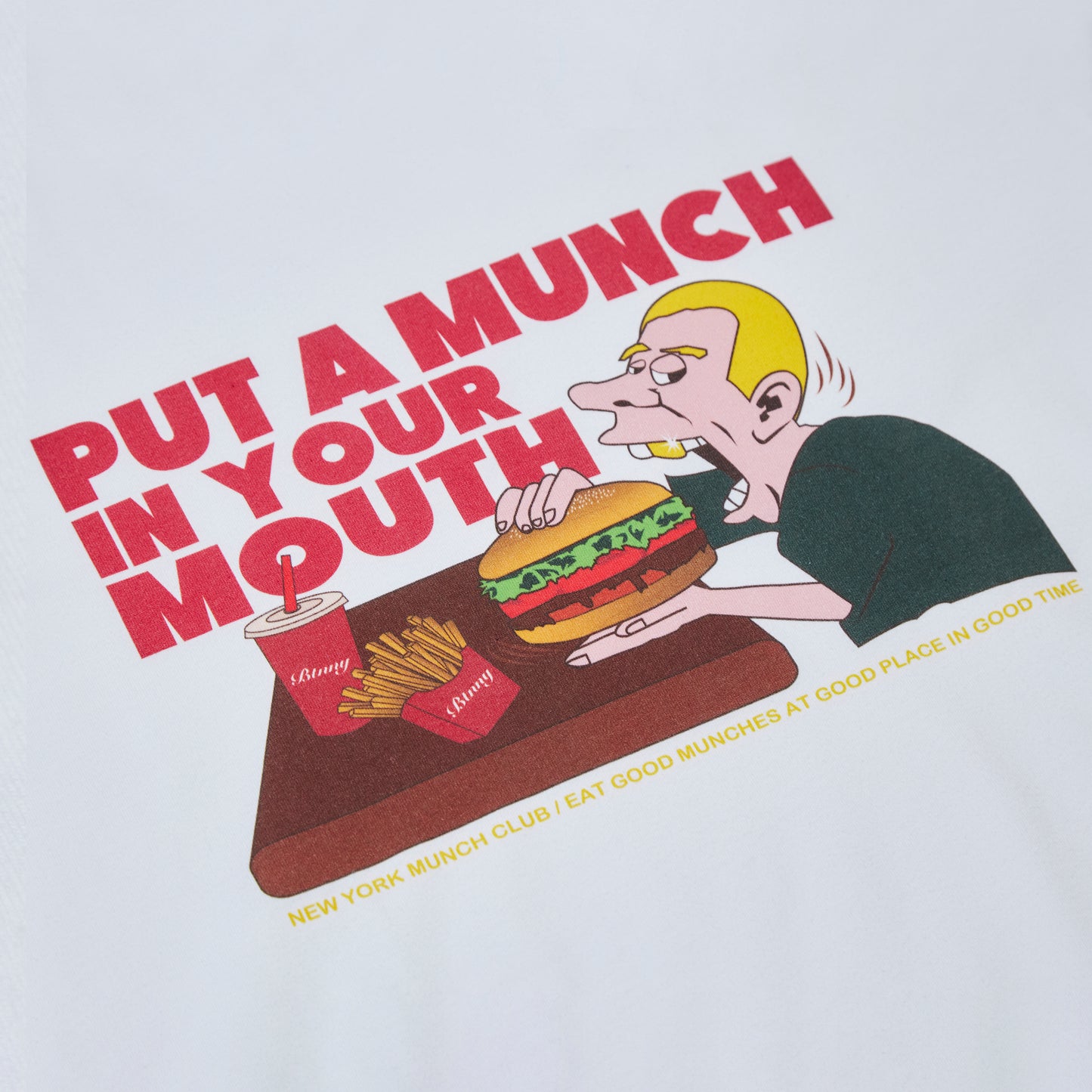 NY MUNCH CLUB S/S T-Shirts