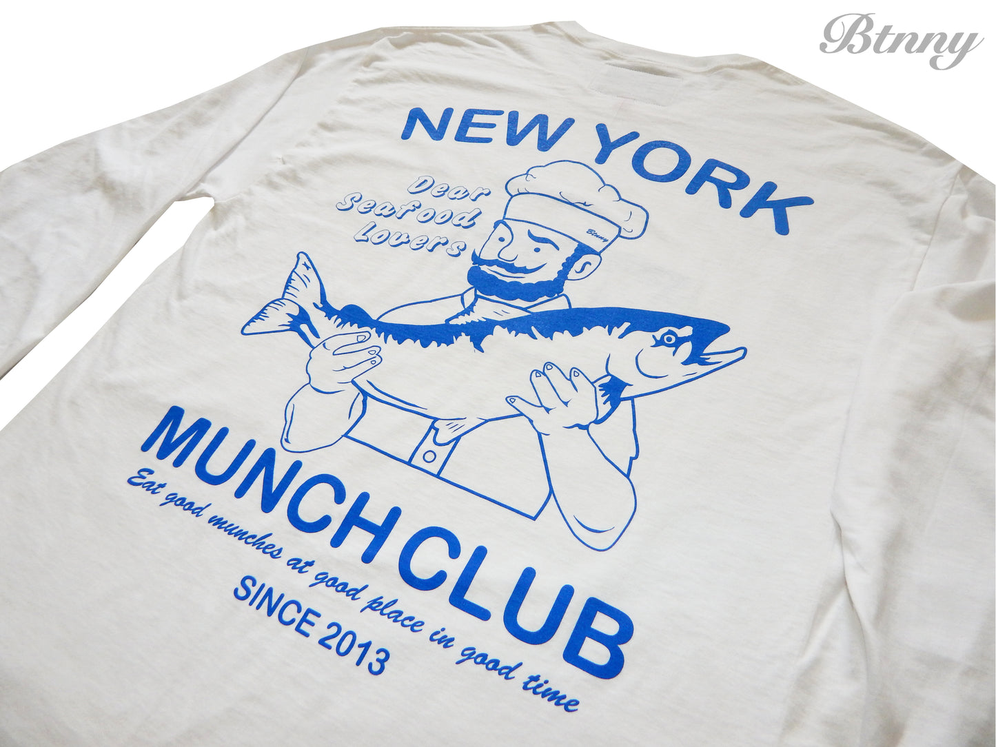 NY MUNCH CLUB(SEAFOOD LOVER) L/S T-Shirts