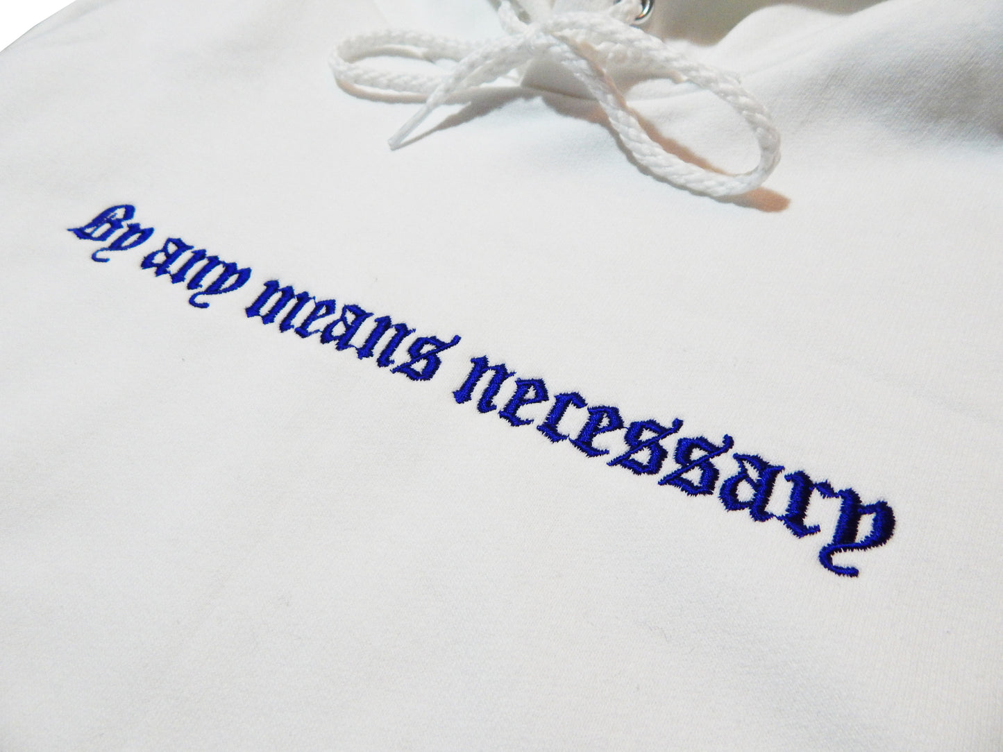 By Any Means Necessary Pullover Hoodie