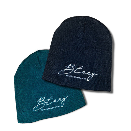 BTNNY HANDWRITING LOGO BEANIE CAP