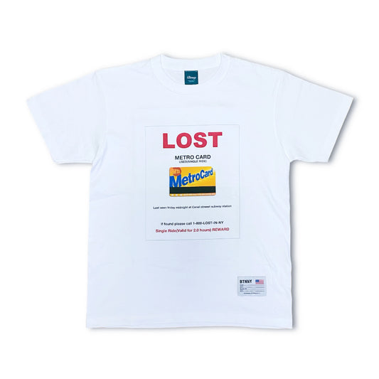LOST IN NY (METRO CARD) S/S T-SHIRTS