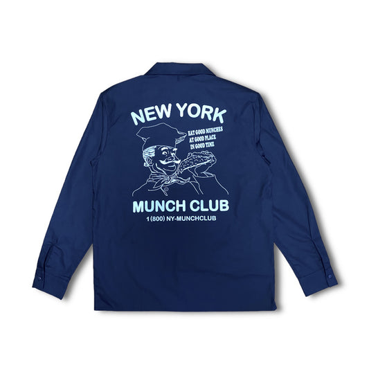 NY MUNCH CLUB POSSE OPENCOLLAR SHIRTS