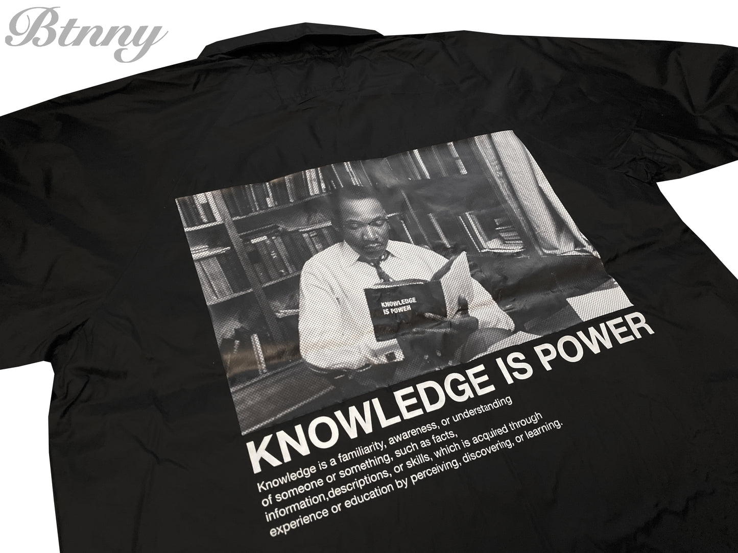 KNOWLEDGE IS POWER Coach Jacket