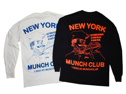 NY MUNCH CLUB (chef) L/S T-Shirts