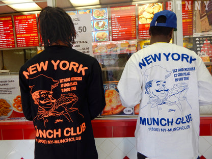 NY MUNCH CLUB (chef) L/S T-Shirts