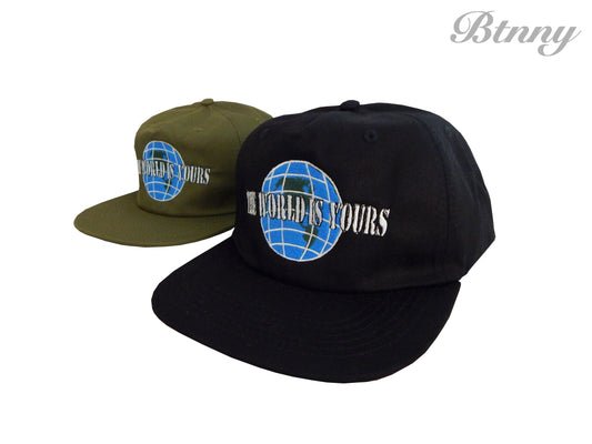THE WORLD IS YOURS BASEBALL CAP