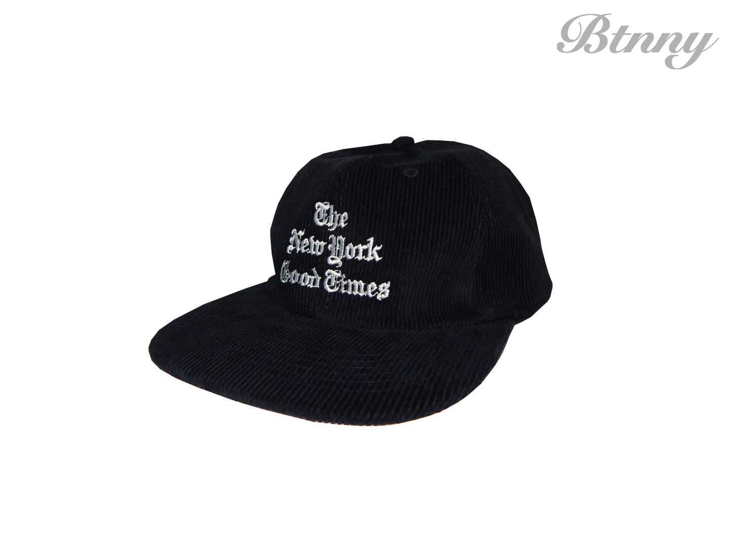 THE NEW YORK GOOD TIMES CORDUROY BASEBALL CAP