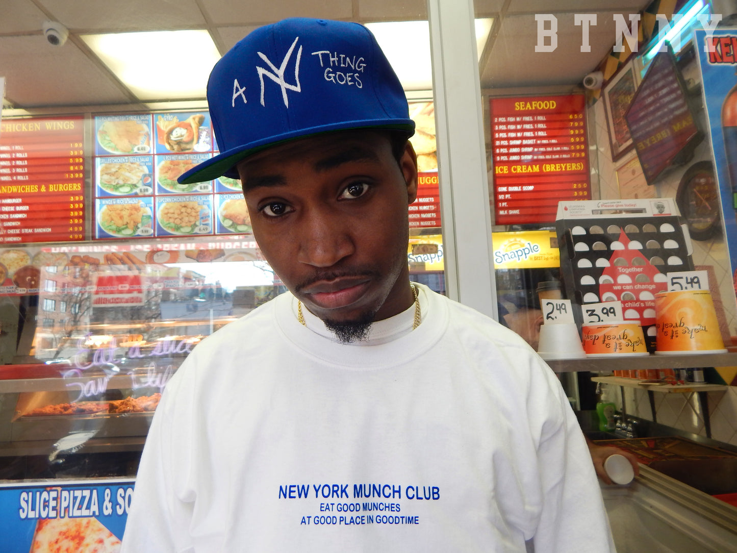 NY MUNCH CLUB (chef) L/S T-Shirts