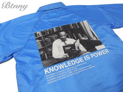 KNOWLEDGE IS POWER Coach Jacket