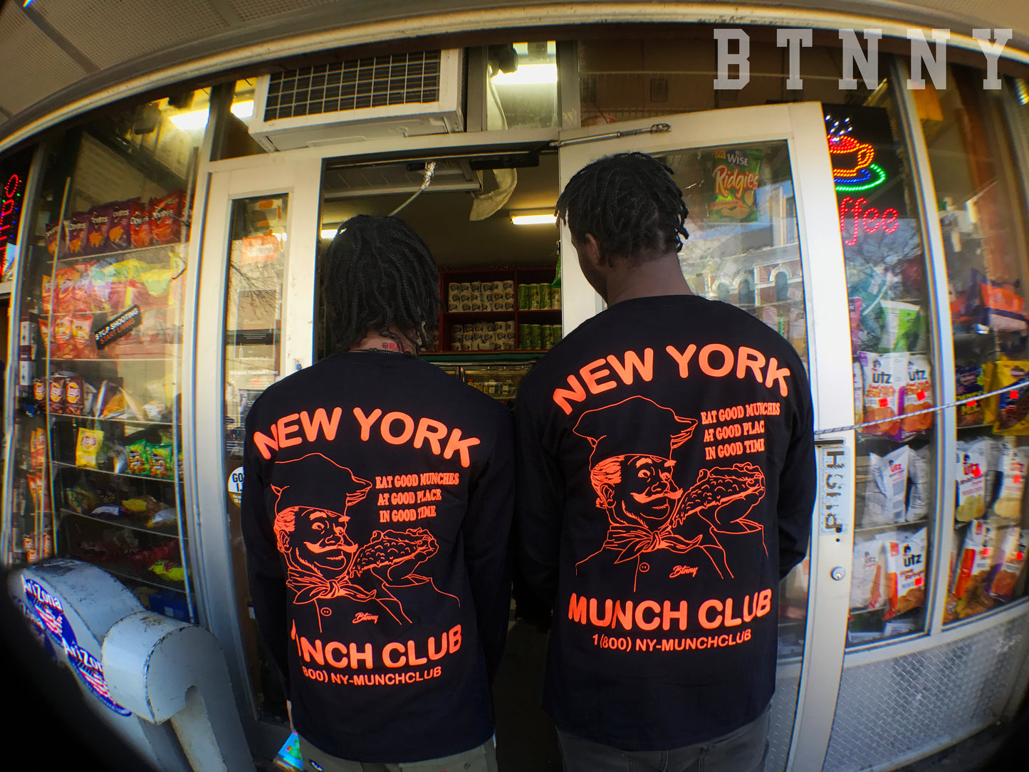 NY MUNCH CLUB (chef) L/S T-Shirts