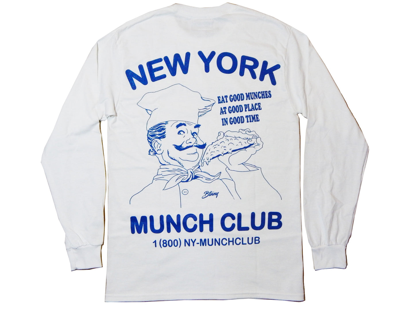 NY MUNCH CLUB (chef) L/S T-Shirts