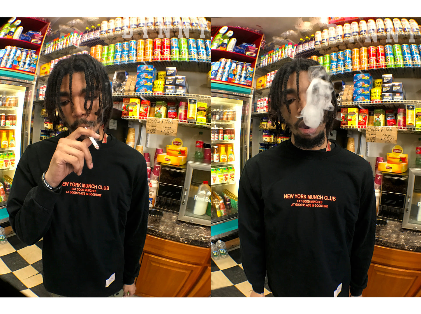 NY MUNCH CLUB (chef) L/S T-Shirts