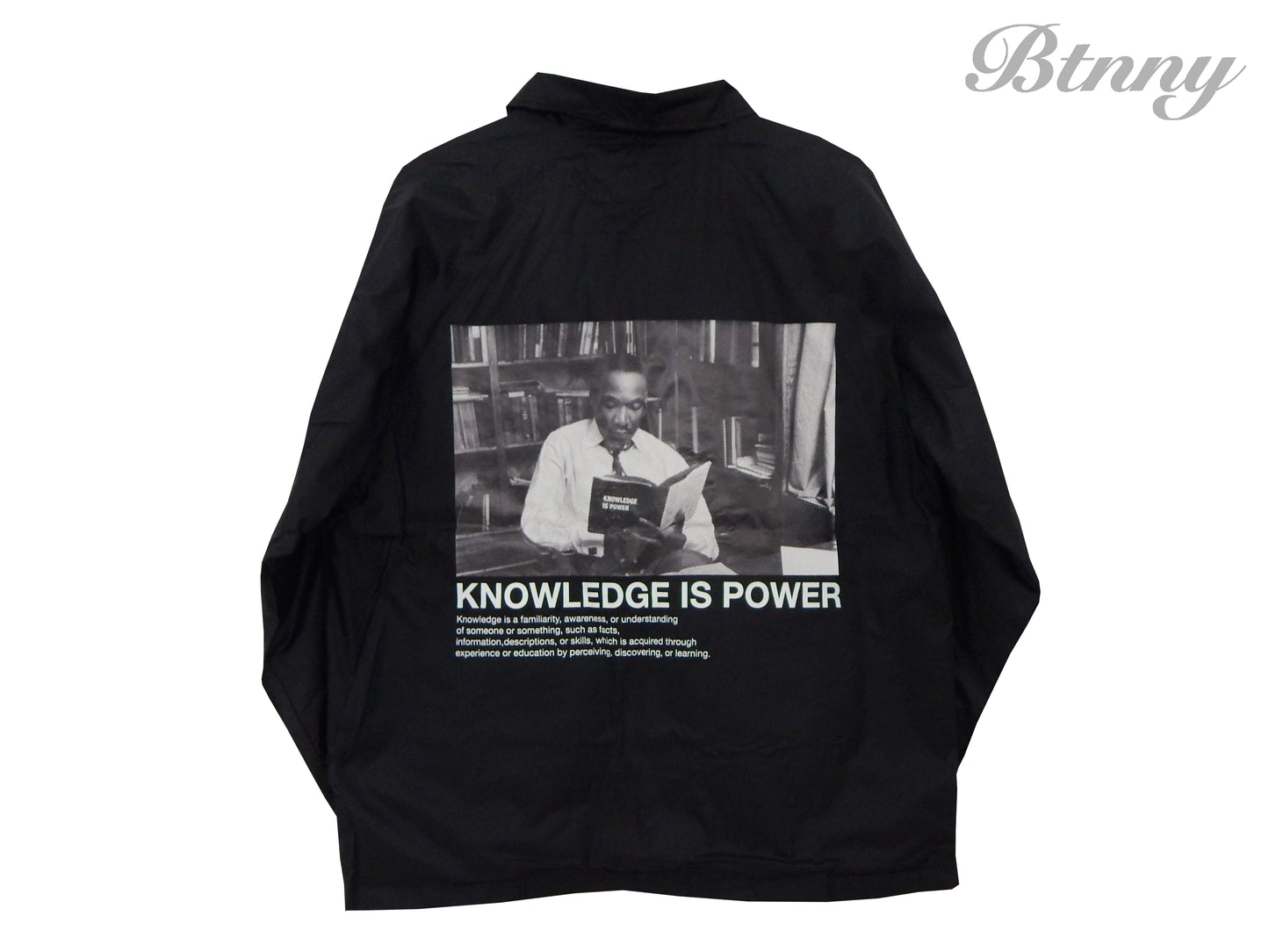 KNOWLEDGE IS POWER Coach Jacket