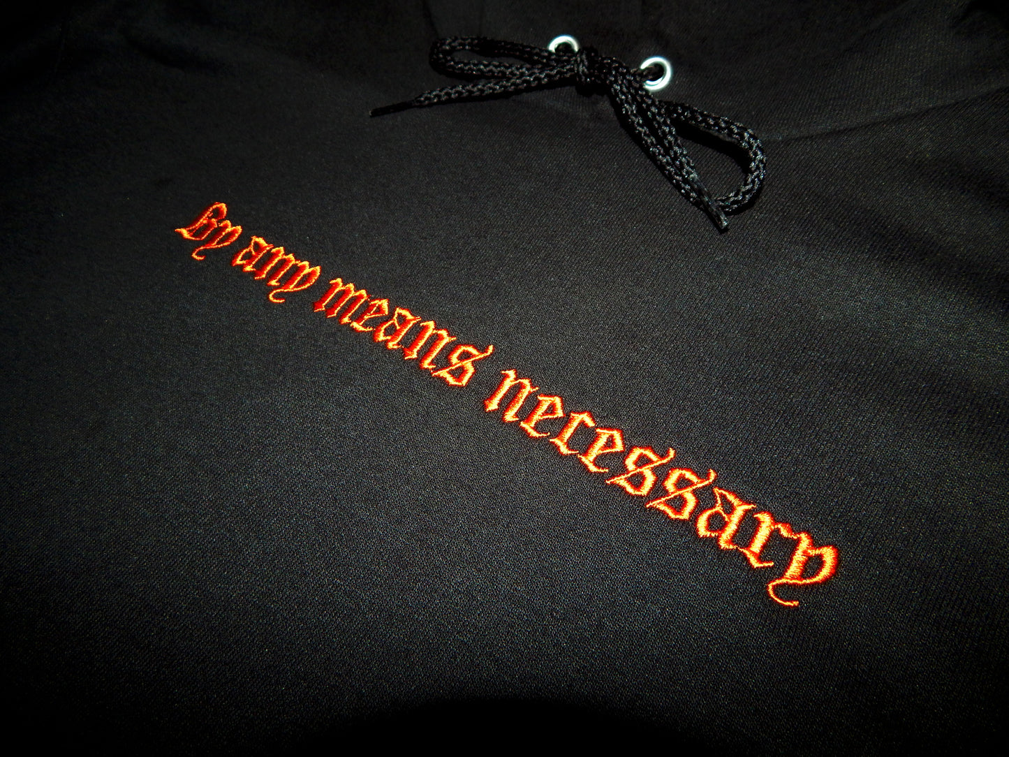 By Any Means Necessary Pullover Hoodie