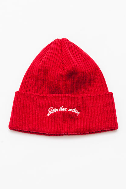 SCRIPT LOGO BEANIE CAP