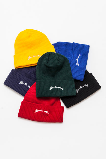 SCRIPT LOGO BEANIE CAP